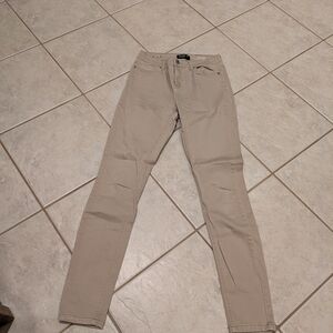 Urban Planet Skinny Pants in Beige